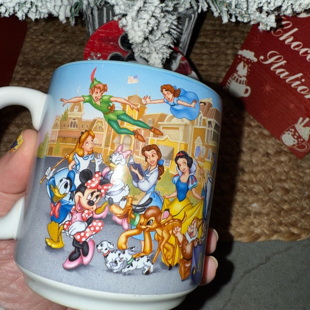 Vintage 25th Walt Disney World Collectible Mug 1996 Coffee Cup - Picture 5 of 6